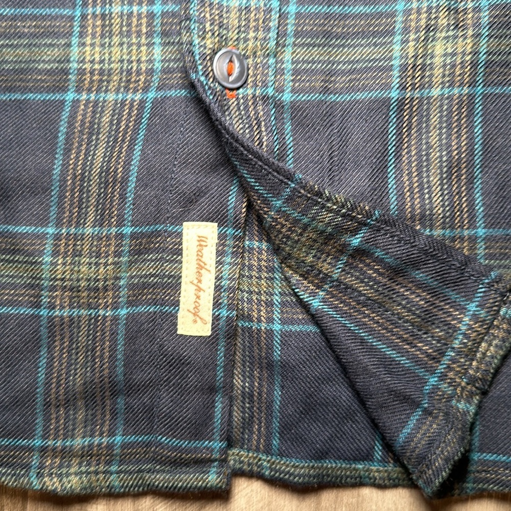 Weatherproof Vintage Luxe Flannel Long Sleeve Button Down Shirt - Small - Picture 5 of 7